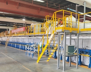 唐山金信320T光伏壓延玻璃生產線（兩線）